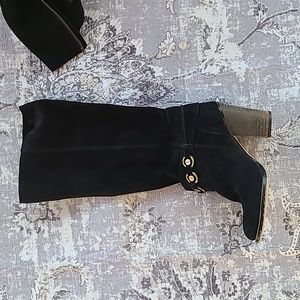 Chinese Laundry Genuine Suede Knee High Boots